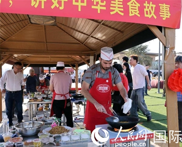 參賽一景。人民網(wǎng)記者管克江攝