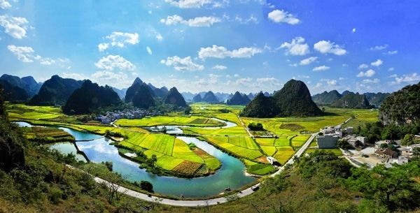 廣西天等都康田園風(fēng)光。主辦方供圖
