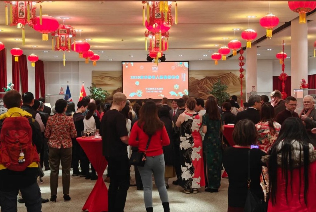 新春招待會(huì)現(xiàn)場(chǎng)。中國(guó)駐冰島大使館供圖