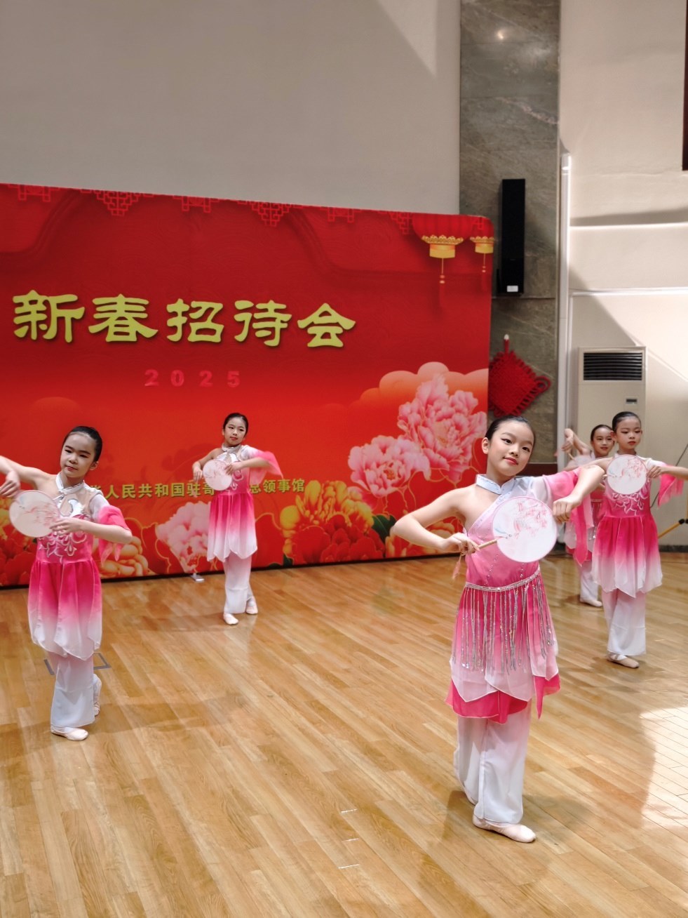 兒童舞蹈表演。中國駐哥德堡總領(lǐng)館供圖