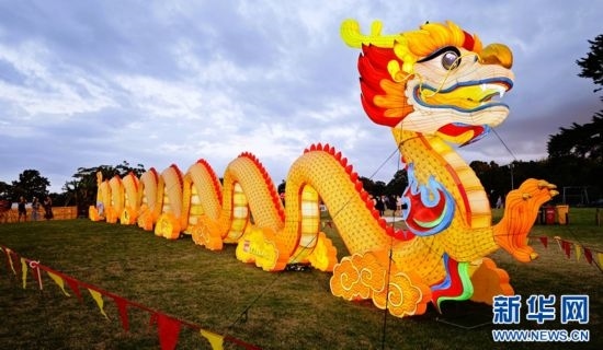 圖為2025年奧克蘭元宵燈節(jié)現(xiàn)場(chǎng)。（圖片由奧克蘭中國文化中心提供）