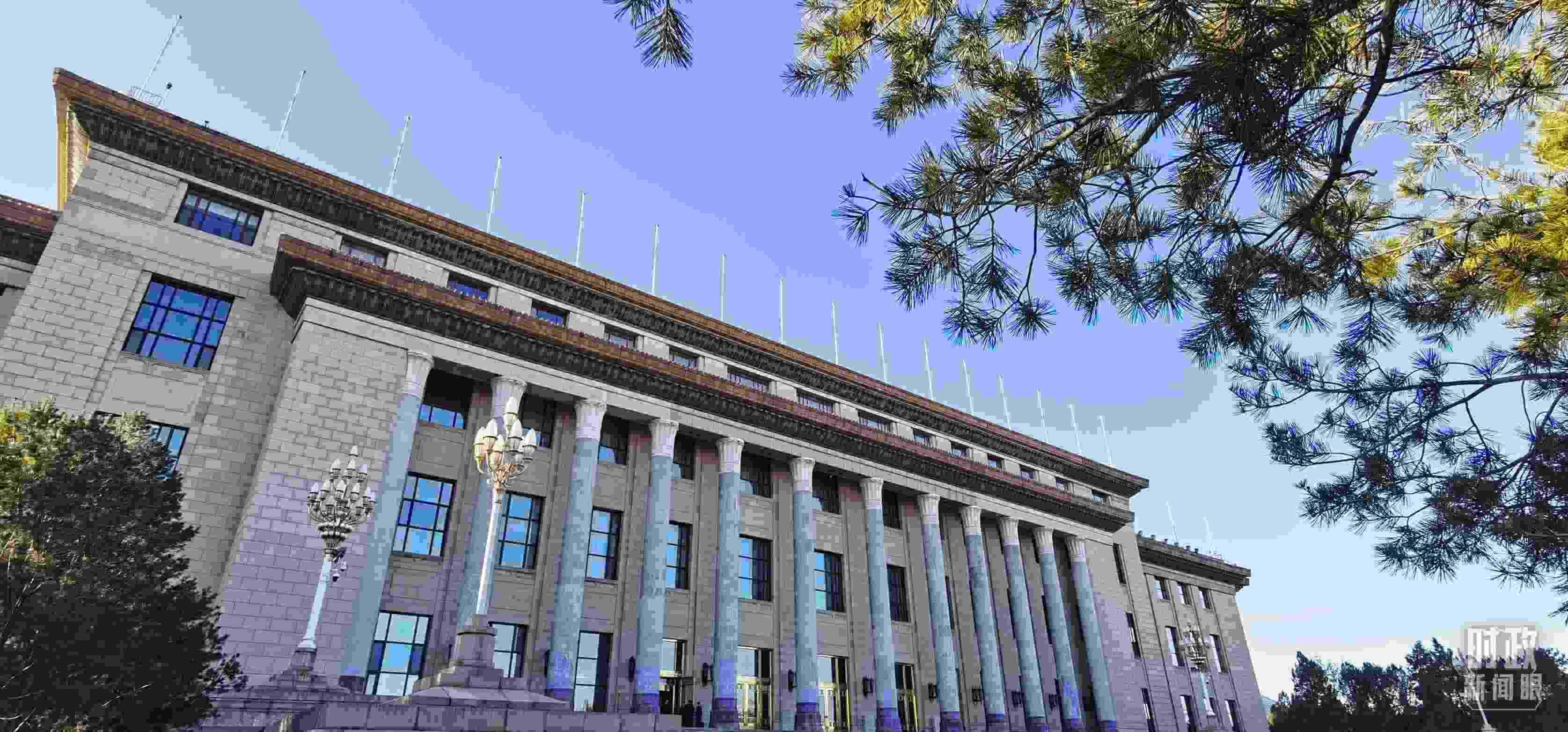 △2月17日，人民大會(huì)堂。（總臺(tái)央視記者郭鴻拍攝）