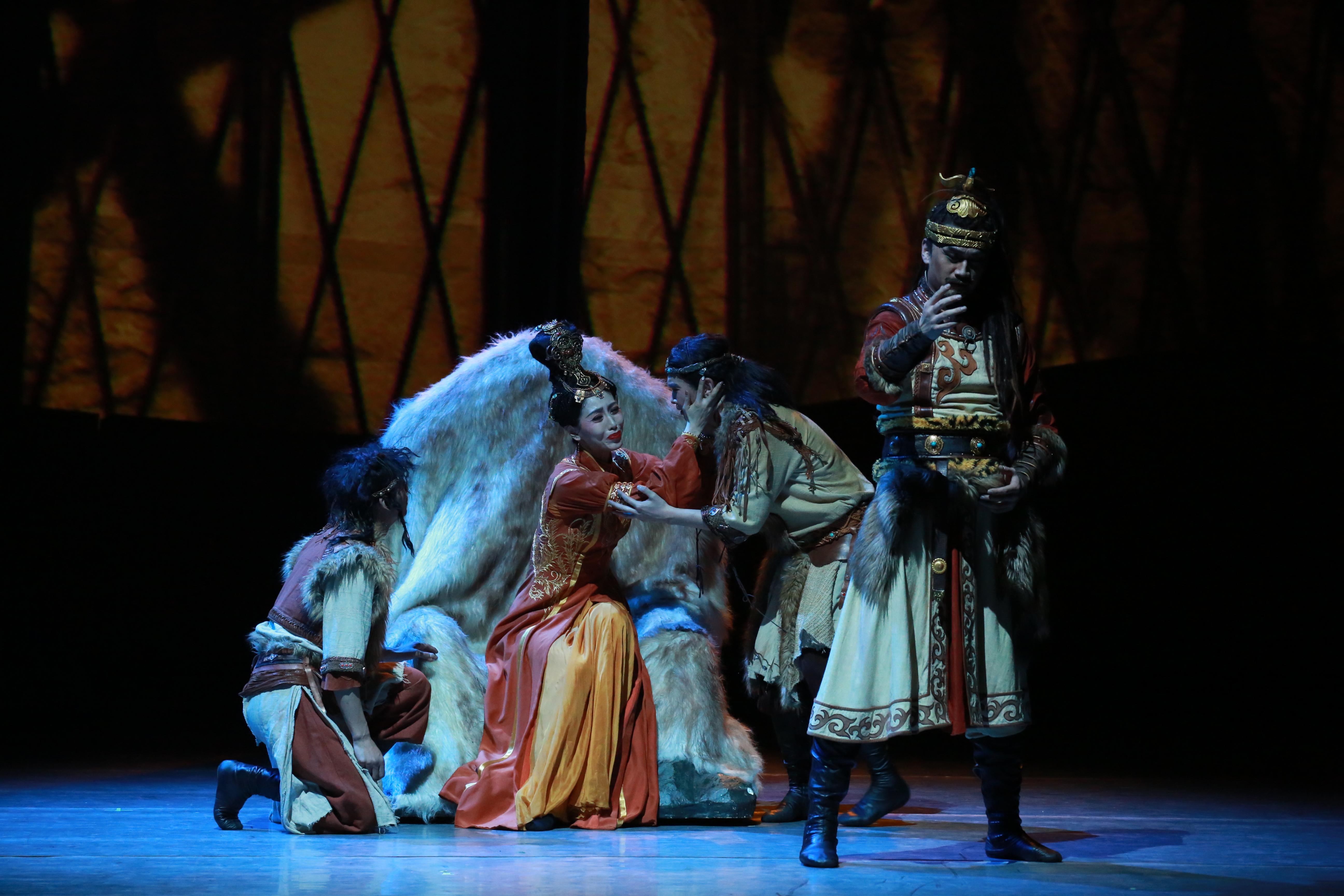 舞劇《胡笳十八拍》劇照。主辦方供圖