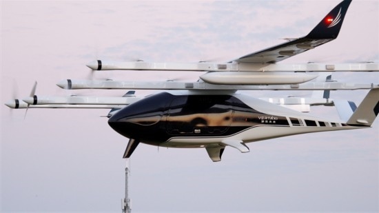 電動(dòng)垂直起降飛行器M1。受訪者供圖