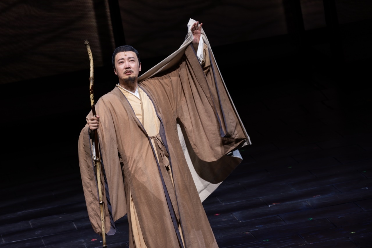 《蘇堤春曉》演出現(xiàn)場(chǎng)。國家話劇院供圖