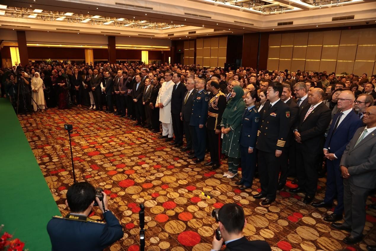 招待會(huì)現(xiàn)場(chǎng)。巴基斯坦駐華大使館供圖