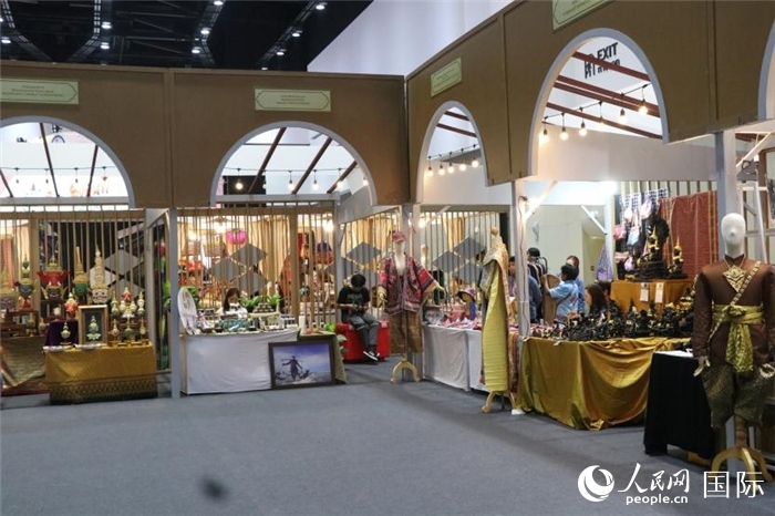 會議中心內(nèi)部展區(qū)。朱瀟逸攝