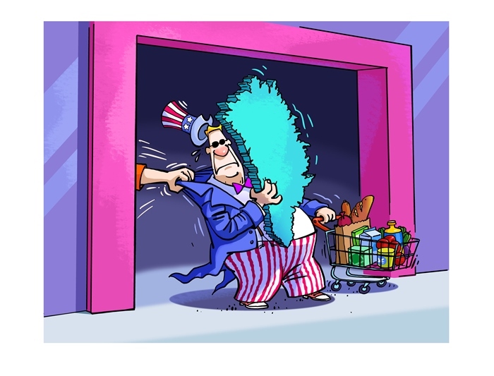 漫畫作者：馬宏亮（人民網版權圖片，未經授權請勿轉載。）