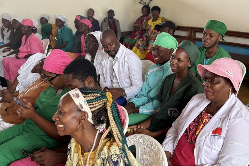 【2】圖為活動現(xiàn)場。中國（山西）第24批援喀麥隆姆巴爾馬尤醫(yī)療隊 供圖