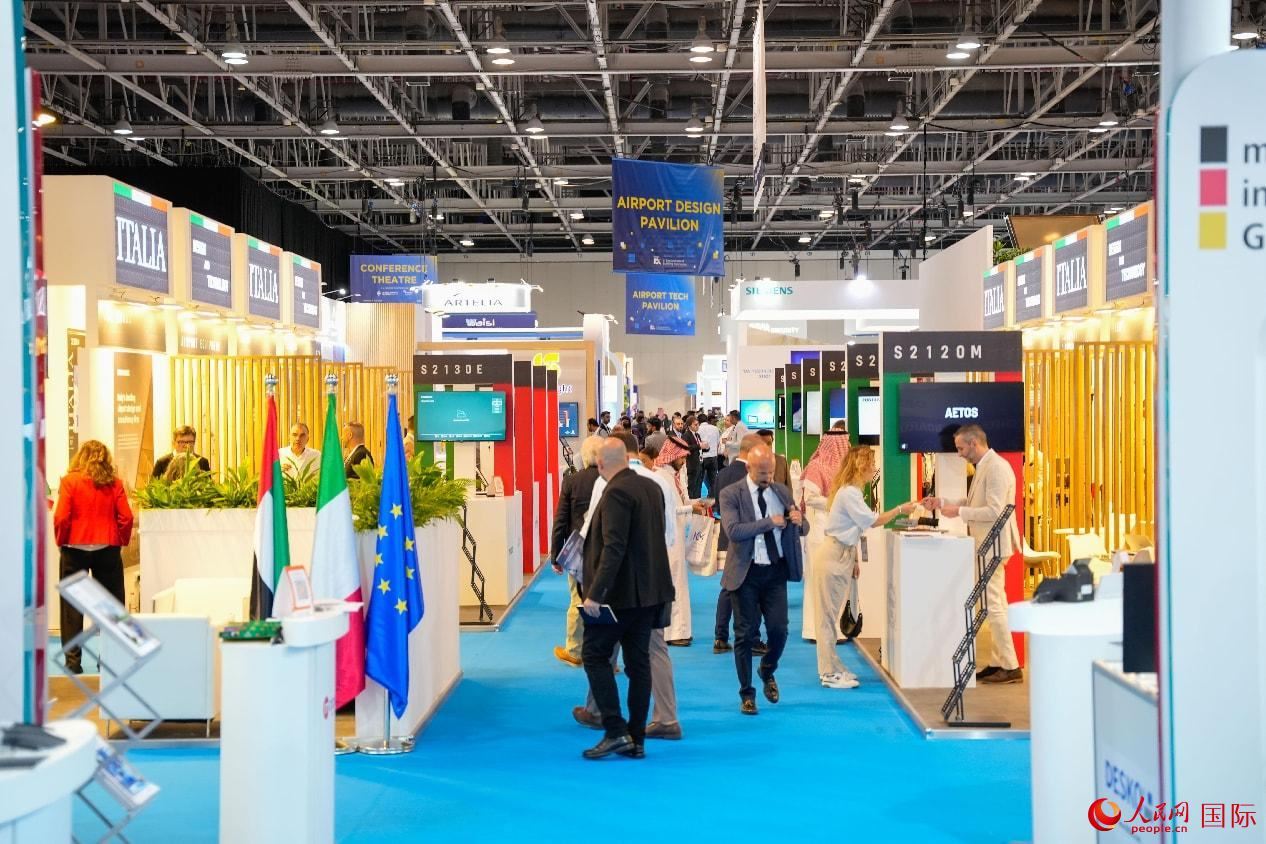 展會(huì)一景。人民網(wǎng)塔里克·易卜拉欣攝