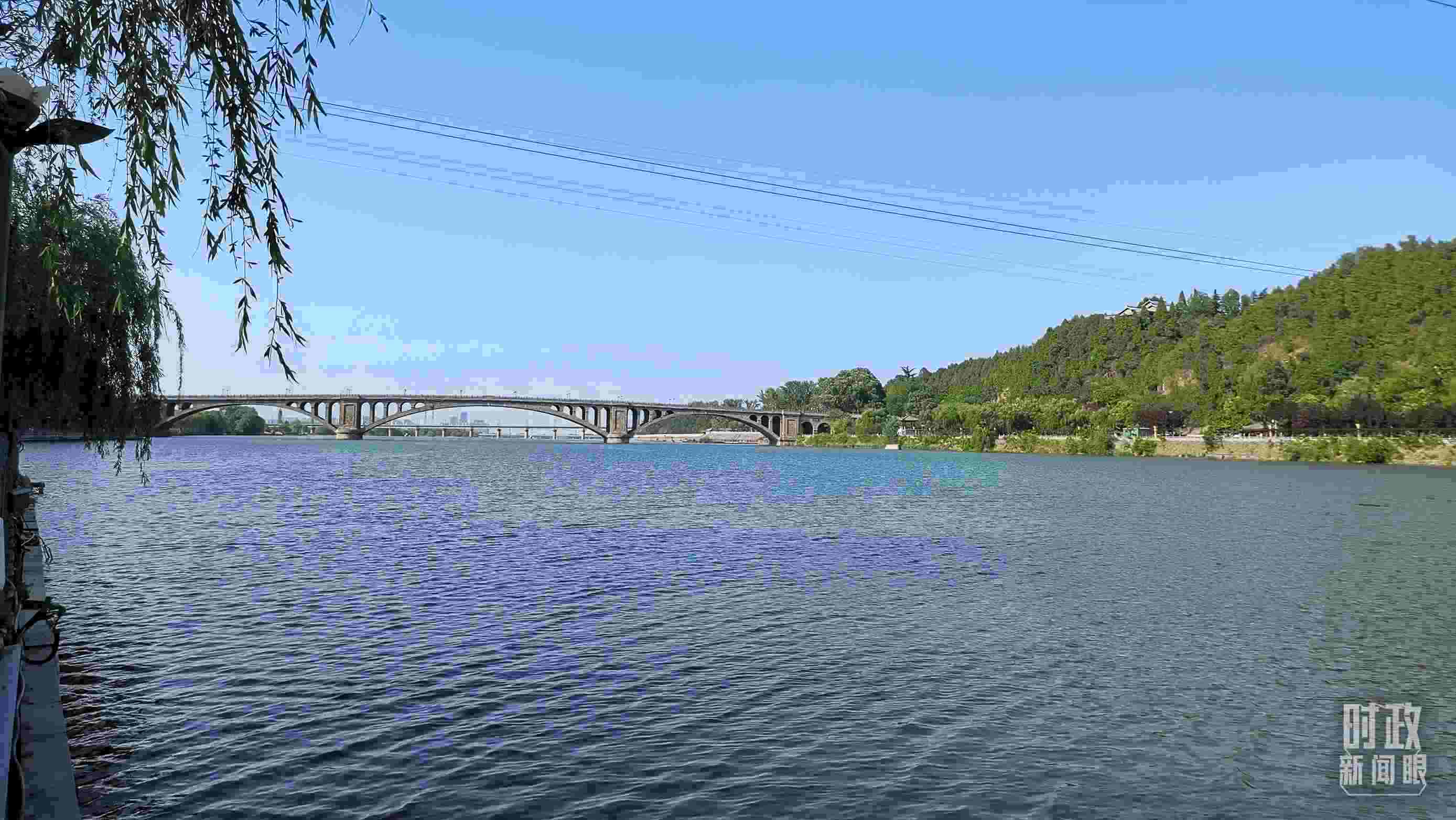 △伊河。（總臺央視記者范一鳴拍攝）