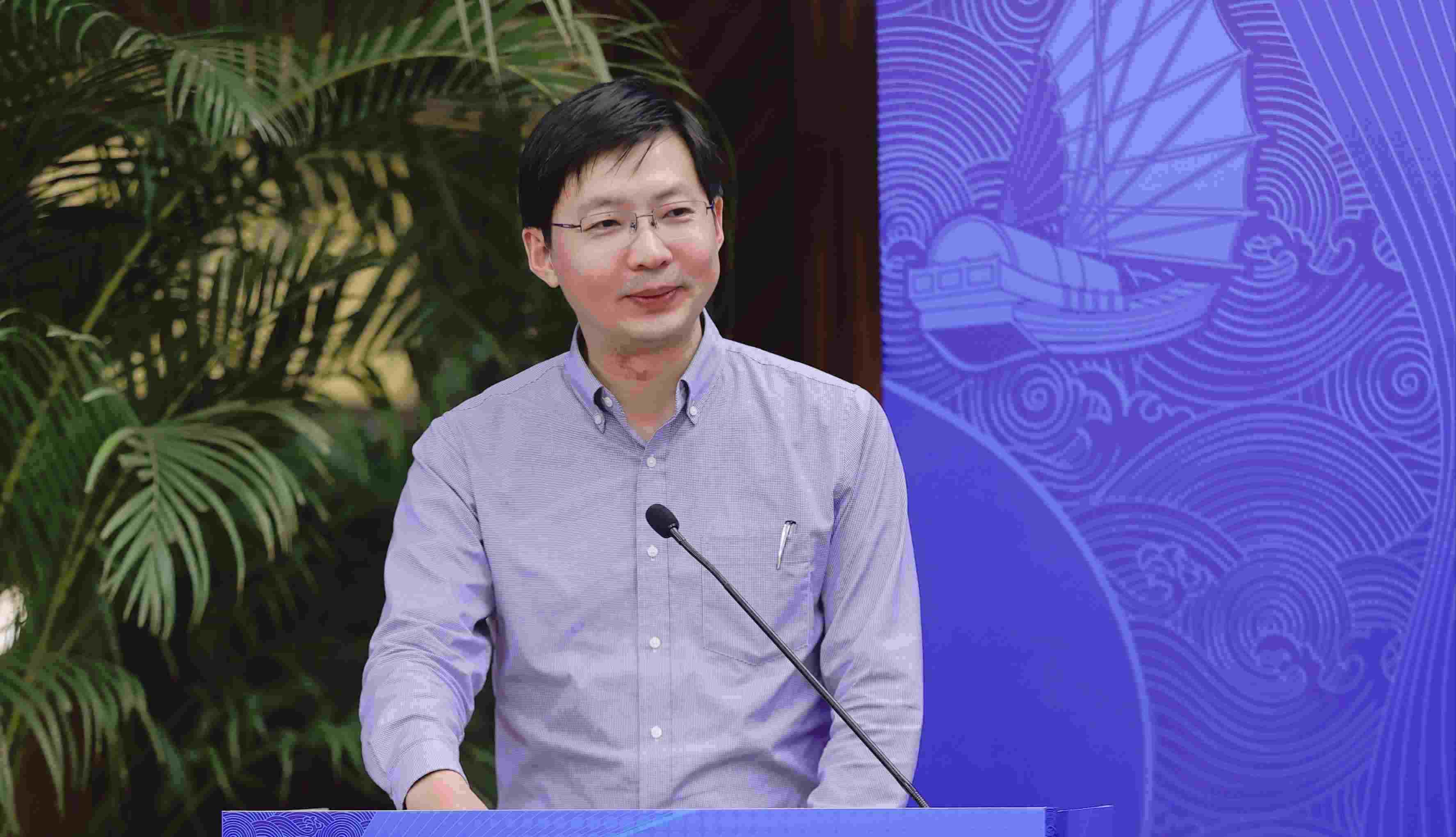 上海國際問題研究院王玉柱研究員。受訪者供圖